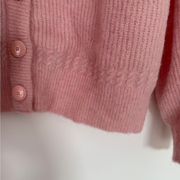 Sezane Pink Othello Cardigan - Picture 6 of 10